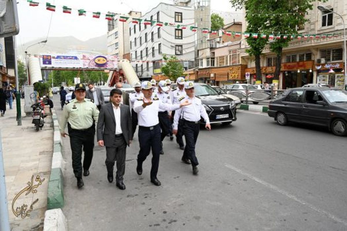 پیاده راه ضلع جنوب تجریش تعریض می شود