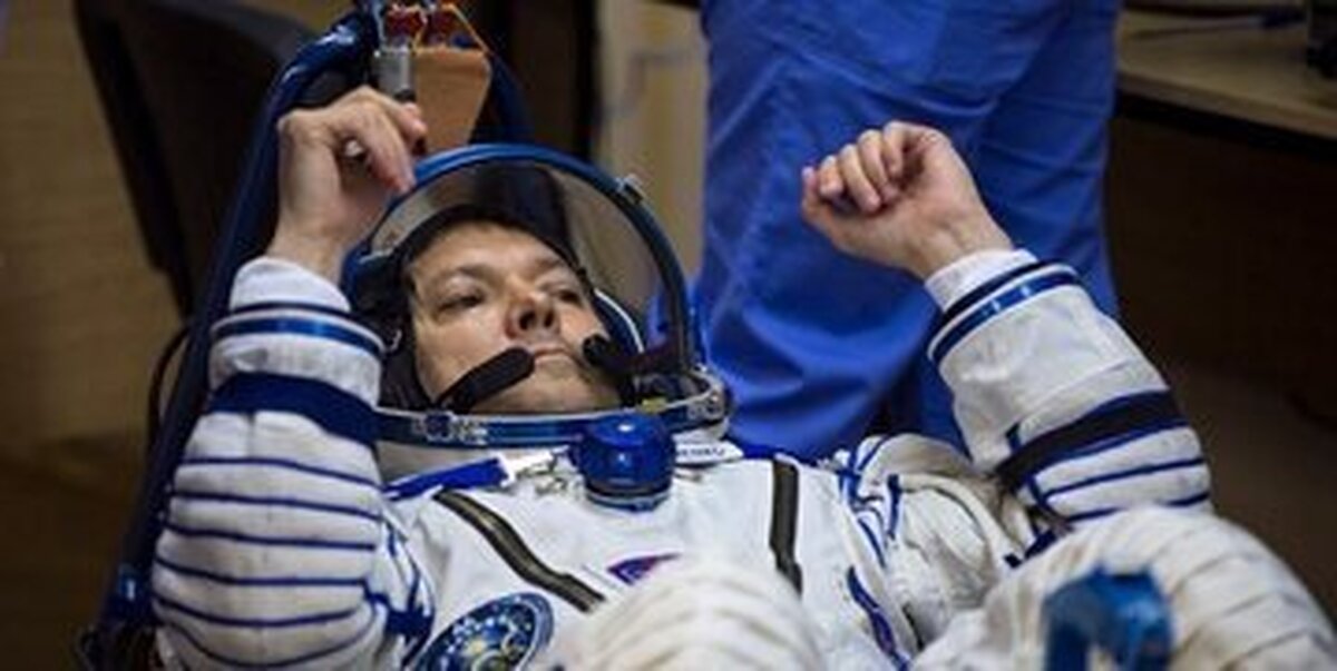 فضانورد روس رکورد شکست