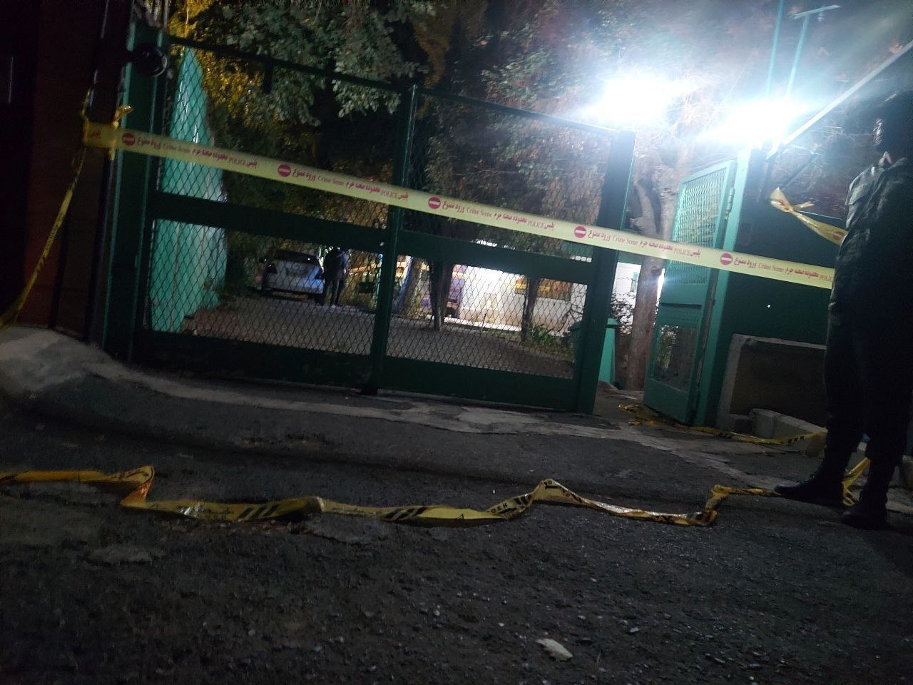 تصویر محل قتل داریوش مهرجویی و همسرش تصویر محل قتل داریوش مهرجویی و همسرش