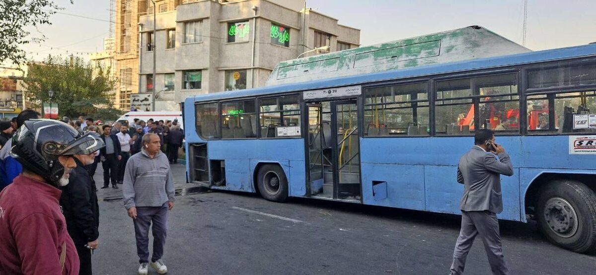 تصادف خونین در میدان شهدا درگیری در بهشت