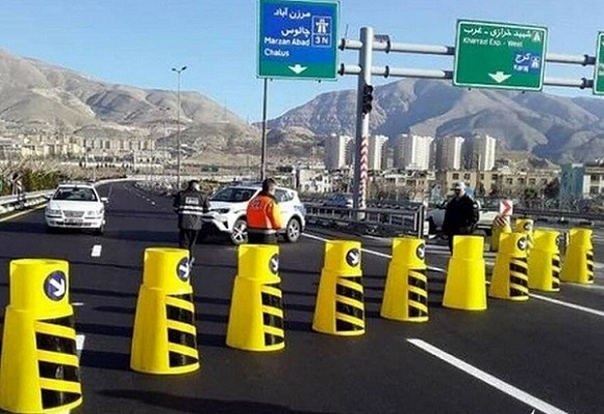 جاده چالوس از فردا ۱۰ روز مسدود میشود