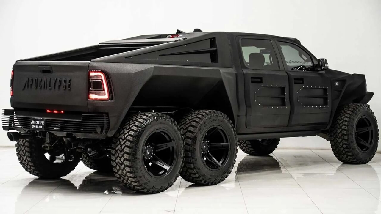 هیولای آخرالزمان آمریکایی با ۶ چرخ و قیمت نجومی