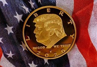 ضرب سکه دلار با پرتره ترامپ؛ دموکرات‌ها دست به کار شدند؛ آمریکا هرگز پادشاه نداشته و هرگز هم نخواهد داشت/ عکس